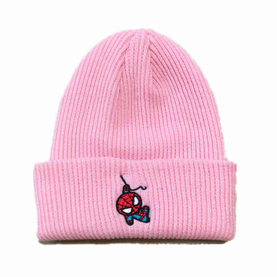 Wholesale embroidery knitted hat wool  winter hat