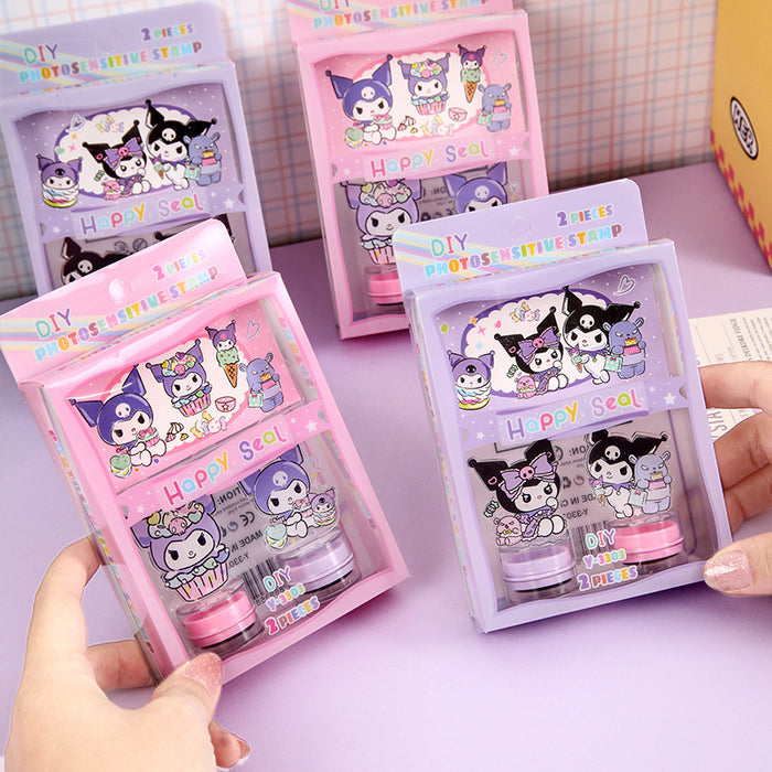 Wholesale Plastic Random One Cartoon Acrylic Seal Photosensitive Seal (F) JDC-SE-FangK001