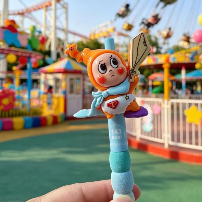 Wholesale Cute Cartoon Animal Gel Pen Set 0. 5mm St Tip Plastic Shell Bulk