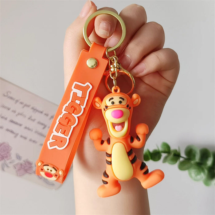 Wholesale Cartoon Silicone Doll Keychain JDC-KC-HaoXi006