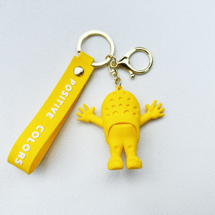 Wholesale PVC Cartoon Doll Keychain JDC-KC-WuYi197