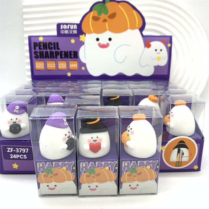 Wholesale Cute pet animal silicone puppy small Shiba Inu pen shaved sand skin dog turning pen knife Husky ornament rolling pen knife