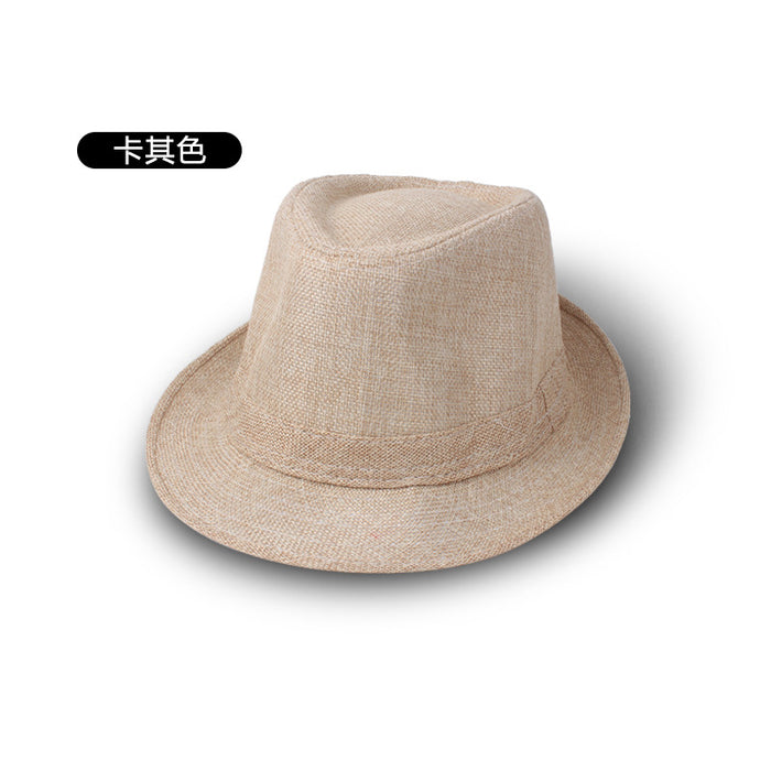 Wholesale Linen Hat Jazz Hat Stage Hat Linen Material JDC-FH-DG016