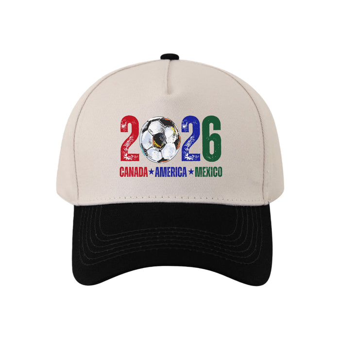 Wholesale World Cup Printed Outdoor Sun Hat Baseball Cap