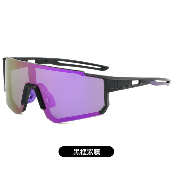 Wholesale New sports cycling sunglasses, large frame sunglasses, high-end and fashionable polarized sun visors