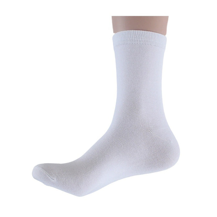 Wholesale Solid color formal socks, casual cotton socks, mid length socks, neutral socks, plus size