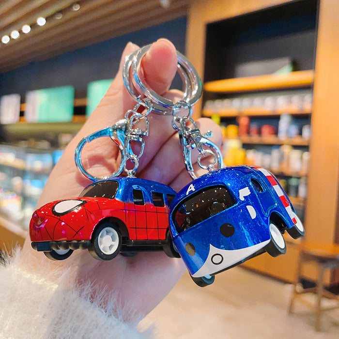 Wholesale Cartoon Alloy Car Model Toy Keychain JDC-KC-Aile011