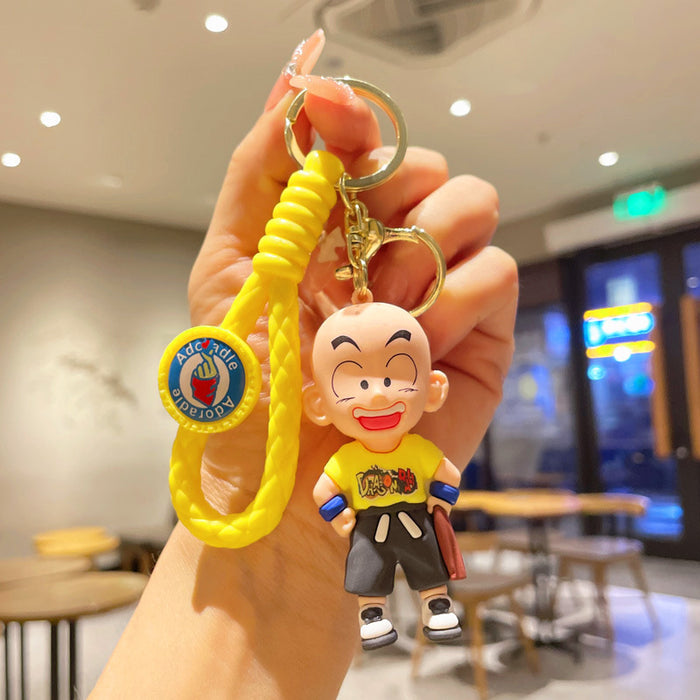 Wholesale Cute Cartoon Dolls Silicone Keychain JDC-KC-JuJi014