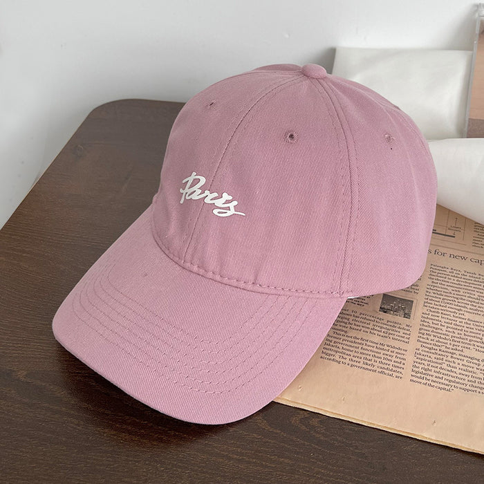 Wholesale Letter Embroidery Cotton Pink Baseball Cap JDC-FH-Yizhan007