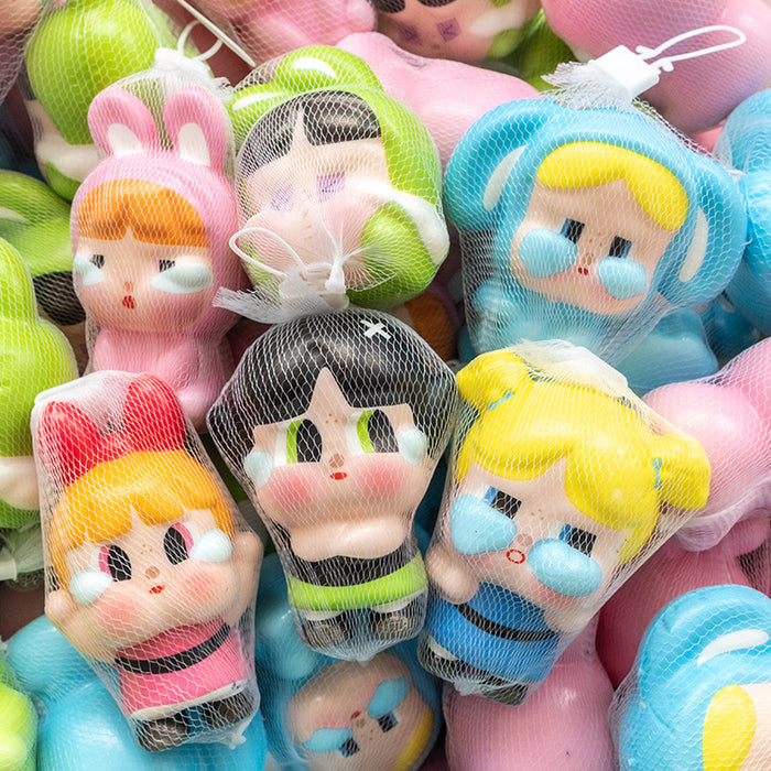 Wholesale 7pcs/set Decompression Internet celebrity hot-selling decompression children' s toy slow rebound pinch