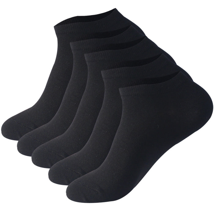 Wholesale Extra Large Ship Socks Thin Solid Color Short Socks Sweat Absorbing Cotton Socks