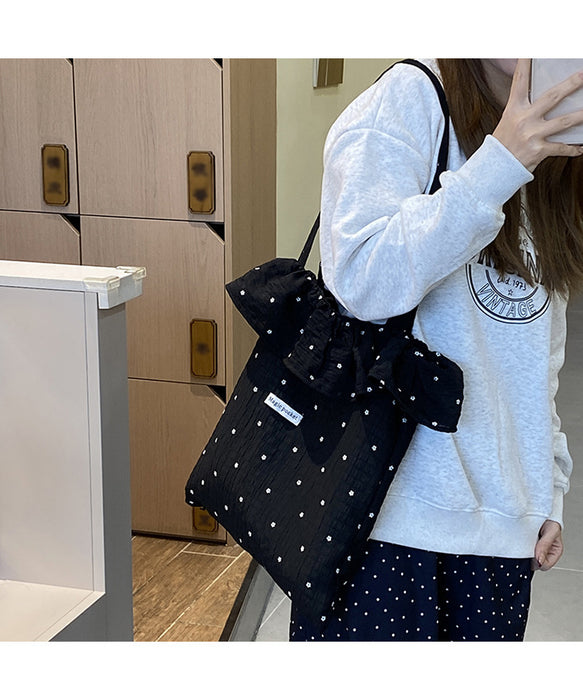 Wholesale Single shoulder bag with ruffled edges, fashionable and large capacity commuting bag