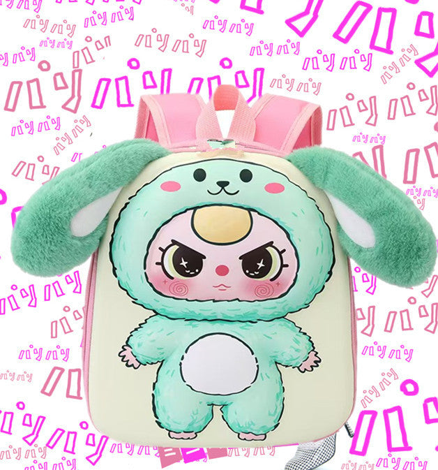 Wholesale Cute cartoon plush kindergarten backpack