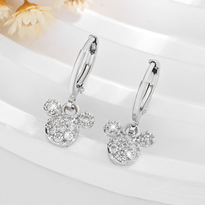 Wholesale High-end fashion earrings with bow