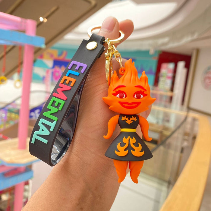 Cadena de teclas de muñeca de dibujos animados al por mayor JDC-KC-JCAI080