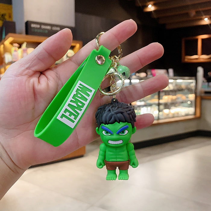 Wholesale Cartoon Silicone Doll Keychain JDC-KC-KuangK039