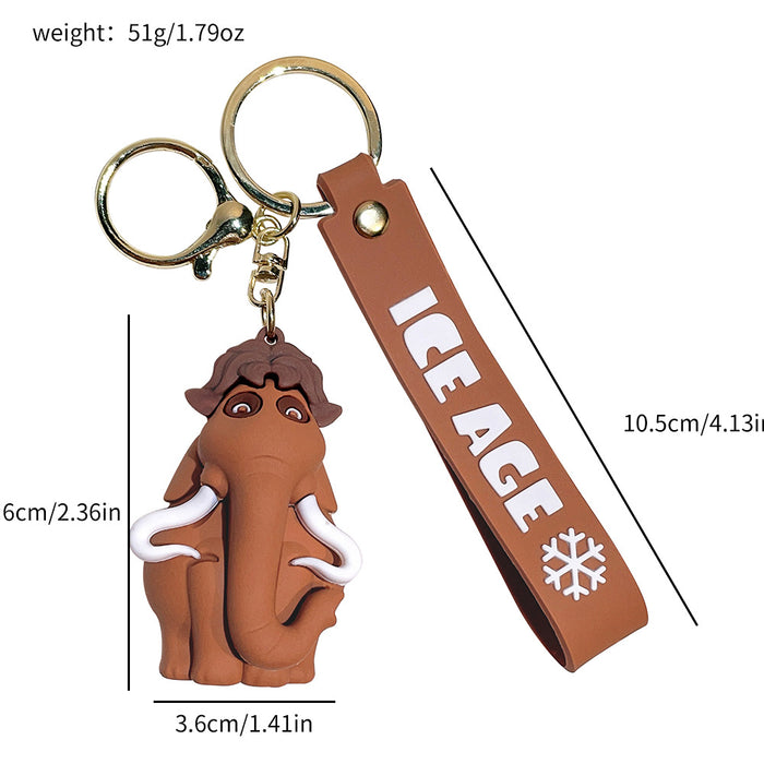 Wholesale Cartoon Silicone Doll Keychain JDC-KC-QiChao034