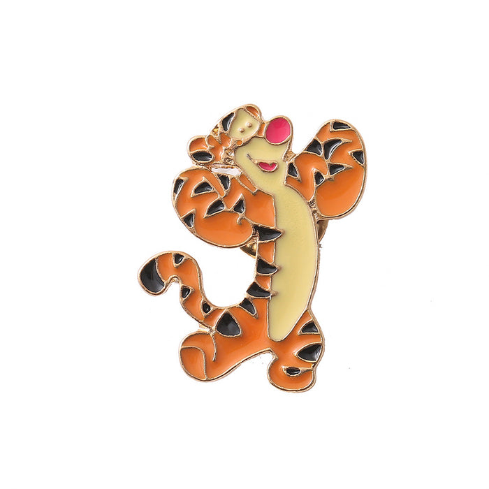 Wholesale Cartoon Metal Brooch Pin Casual Jewelry Accessory For Bags Clothing