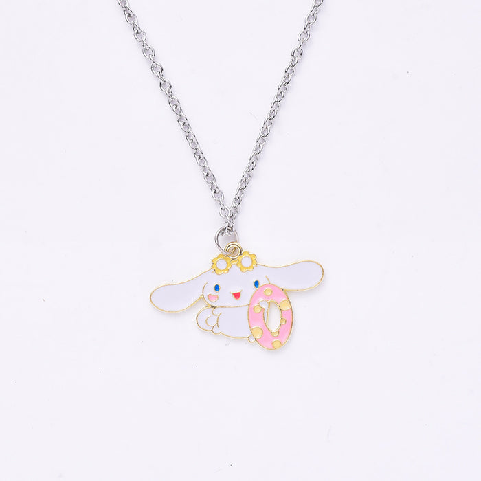 Wholesale Cartoon Cute Necklace Dog Necklace Student Couple Girlfriend Accessories