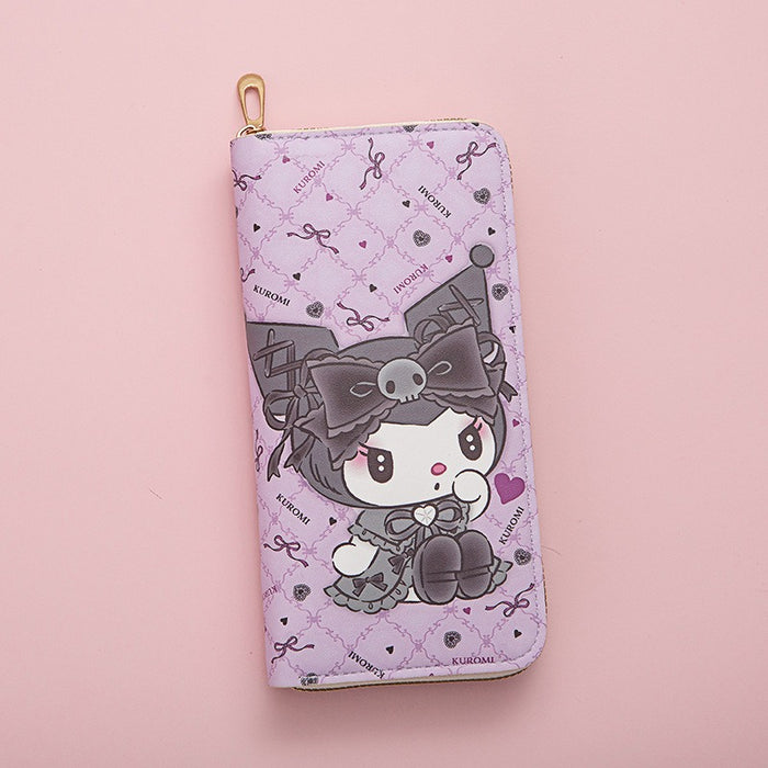 Wholesale Long Wallet Large Capacity Wallet Zipper Card Bag