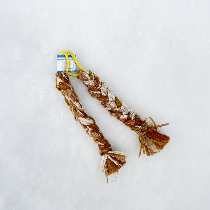 Wholesale Doll Baby Clothes Accessories Vinyl Doll Hair Accessories Multi-Color Wool Braids