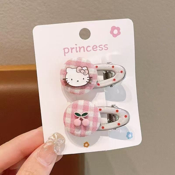 Wholesale Cute Cartoon Cat Hair Clips for Girls Hair Accessory