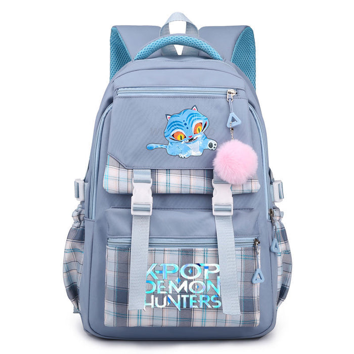 Wholesale  Kpop Printed School Bag Junior High School Large Capacity Backpack