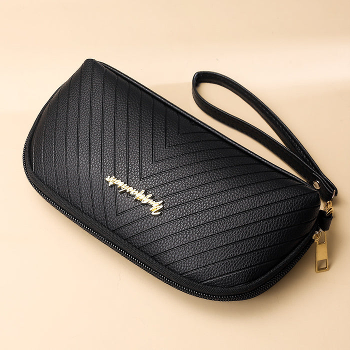 Wholesale Clutch Bag Women's Wallet Long Coin Purse Mobile Phone Bag Large Capacity Clutch Bag Women's Small Bag