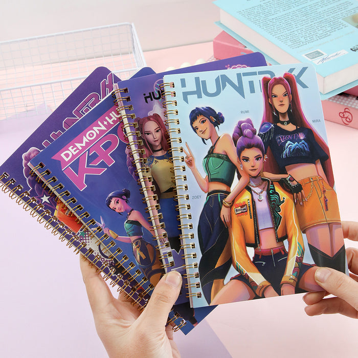 Wholesale KPOP Spiral-Bound Student Notebook