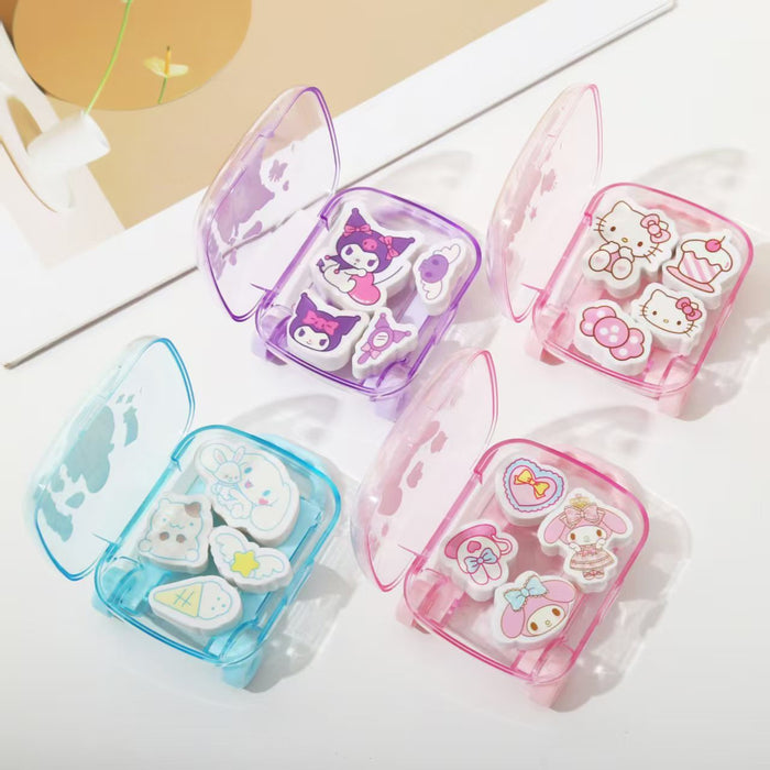 Wholesale 16pcs/ box Cartoon Cute Mini Eraser Scrap Remover