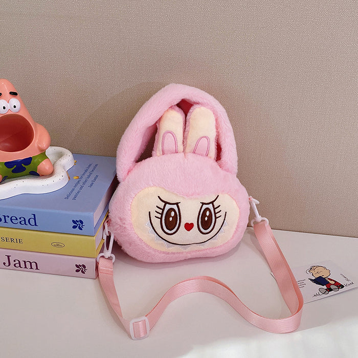 Wholesale City Paradise Cartoon Single-Shoulder Bag Children' s Plush Bag