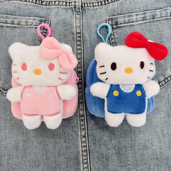 Wholesale Portable mini plush wallet with bowknot design