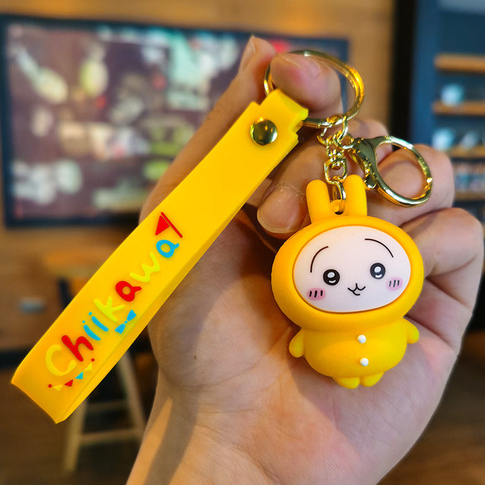 Wholesale Cartoon Doll Silicone Keychain JDC-KC-Tingm125