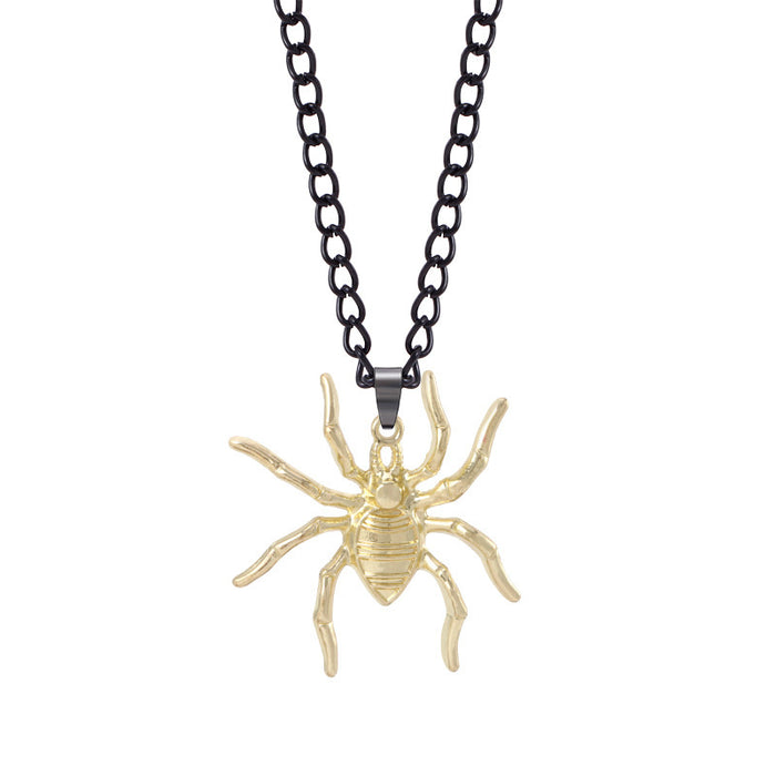 Wholesale Halloween Spider Alloy Necklace JDC-NE-JueHe004