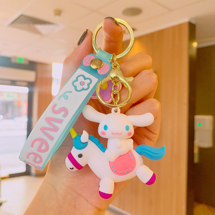 Wholesale Cartoon Doll  PVC Keychain JDC-KC-LiuFan006