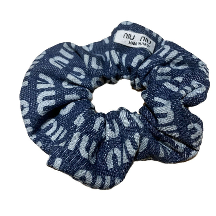 Wholesale Denim Blue Headband Retro Headband College Style JDC-HS-Yuq002