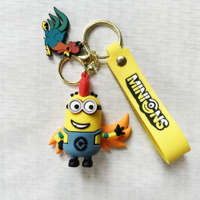 Wholesale PVC Cartoon Doll Keychain JDC-KC-WuYi273