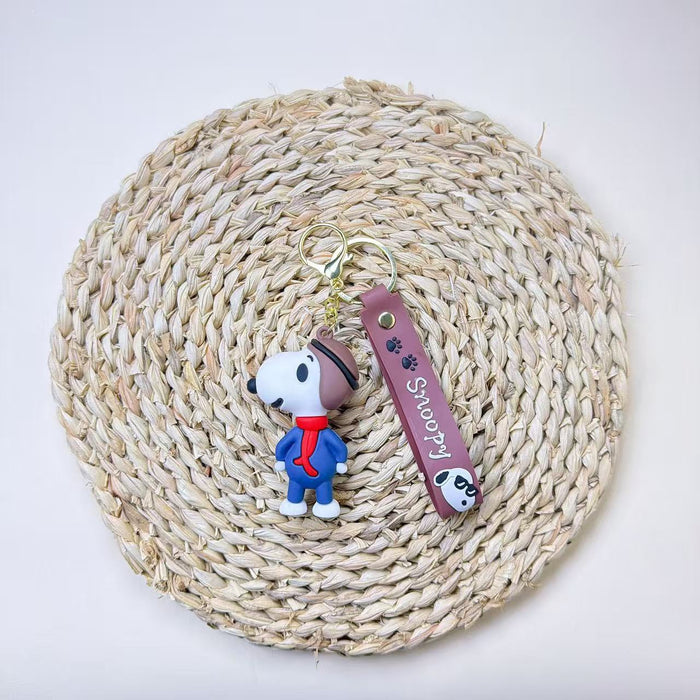 Wholesale Cartoon PVC Car Keychain Charm Cute Bag Accessory Gift Boutique Resale