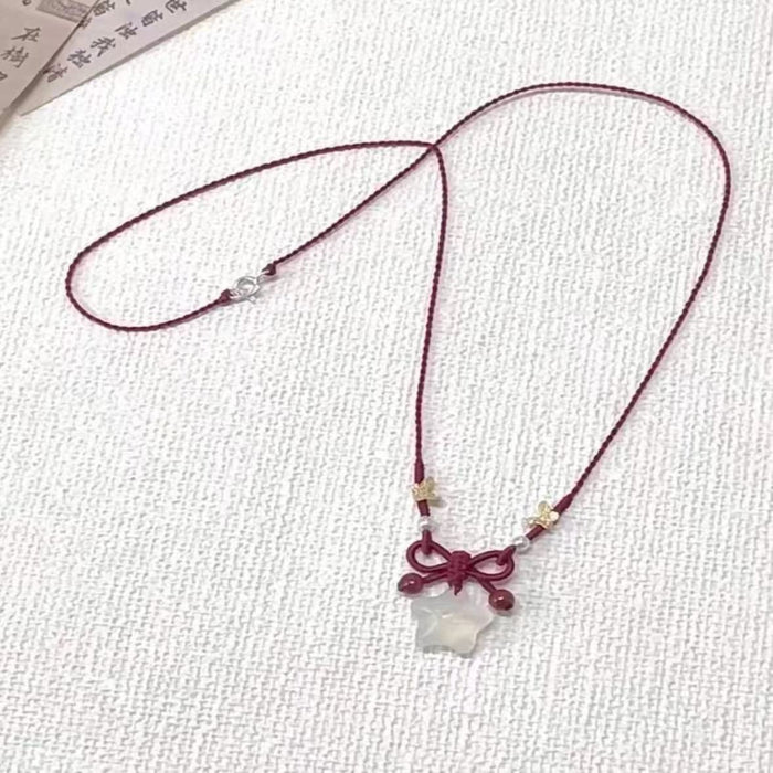 Wholesale Flowers, butterflies, stars, pendants, hanging ropes, hand woven necklaces, simple accessories