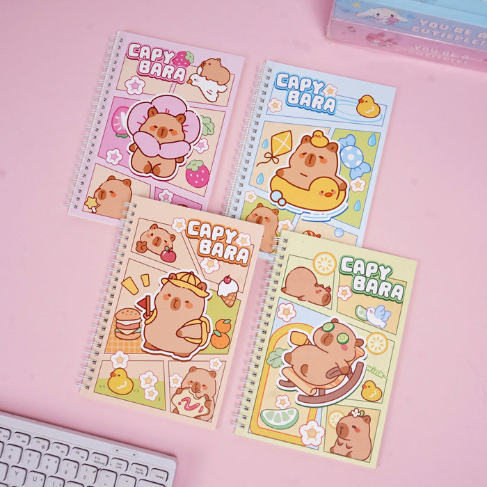 Wholesale A5 spiral cratoon creative notebook