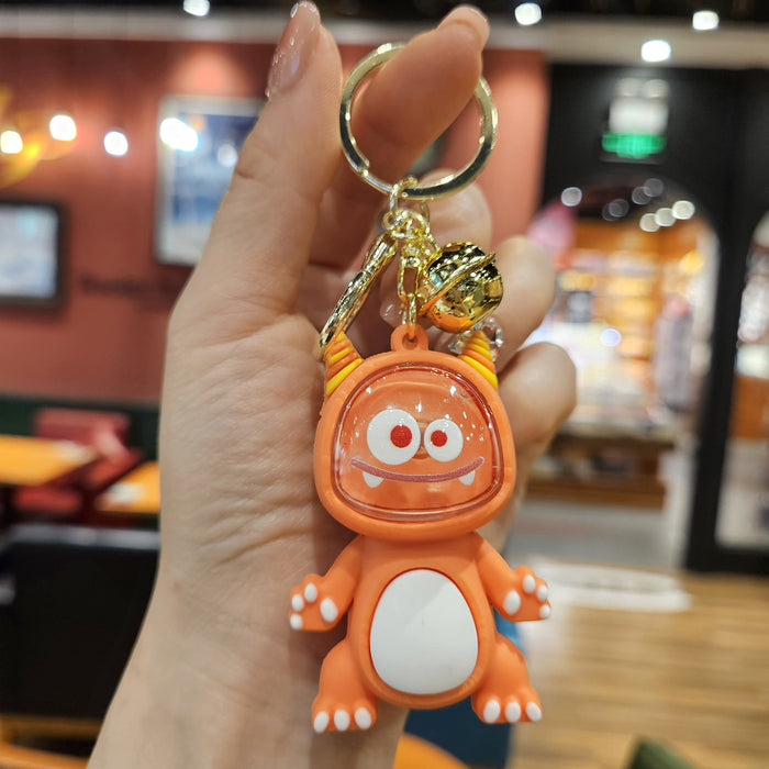 Wholesale Luminous Silicone Cartoon Doll Keychain JDC-KC-YiZhuo003