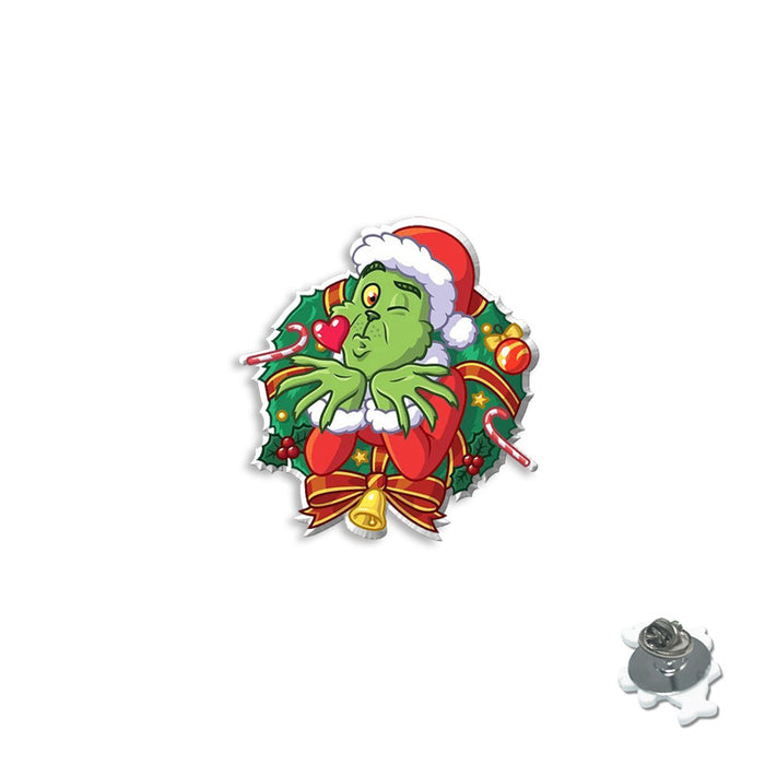 Wholesale Cartoon Christmas Series Resin Brooch JDC-BM-XiangL001