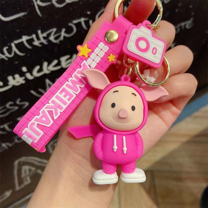 Wholesale Cartoon Dolls Silicone Keychain JDC-KC-ShiX007