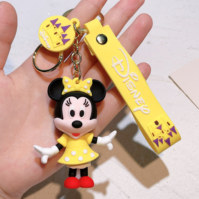 Wholesale Cartoon Silicone Doll Keychain JDC-KC-QiChao022