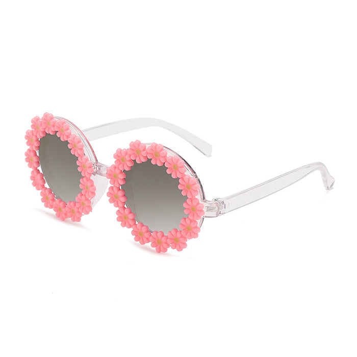 Wholesale Adult Daisy Sunglasses Cute Flower Sunglasses Sunflower Parent Child Sunglasses
