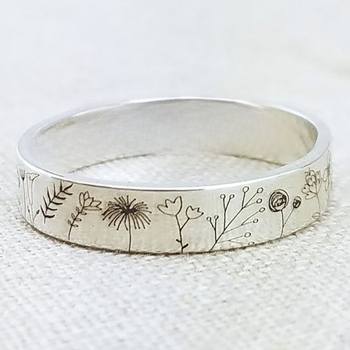 Wholesale Couple Ring Personalized Open Mouth Ring