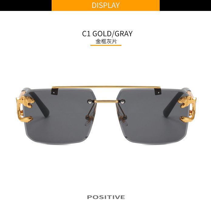 Wholesale Frameless sunglasses, UV resistant fashionable sunglasses