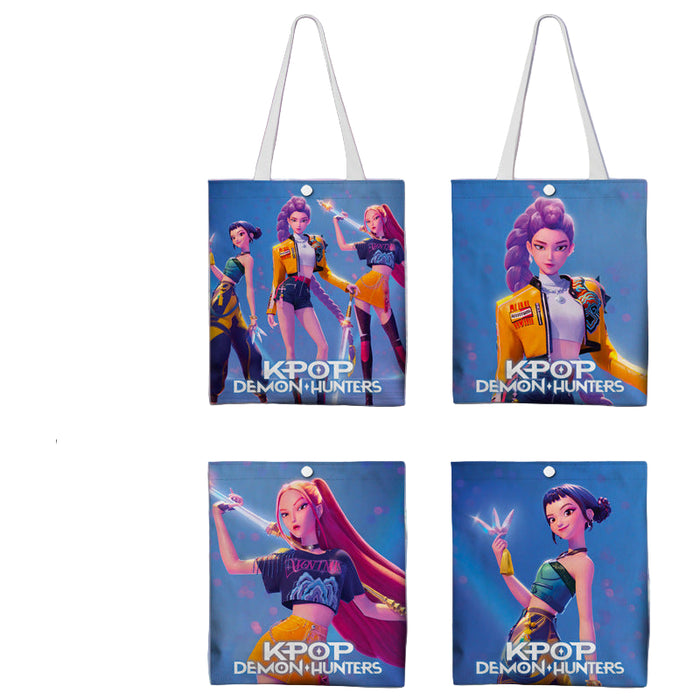 Wholesale KPOP Christmas Cartoon Merchandise Canvas Shoulder Bag