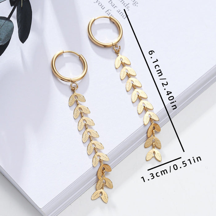 Wholesale earrings personalized long earrings niche tassel earrings
