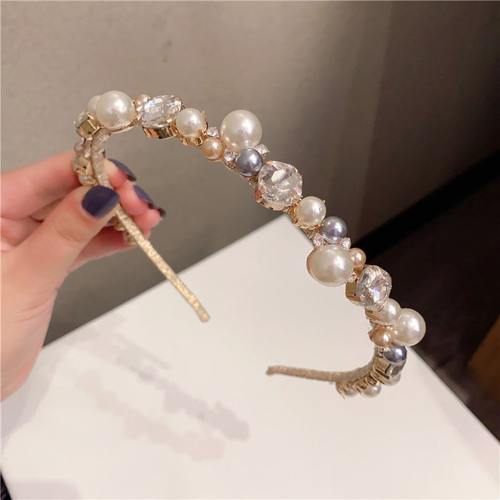 Wholesale Pearl Headband JDC-HD-ZC019